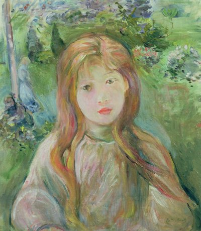 Niña en Mesnil, 1892 de Berthe Morisot